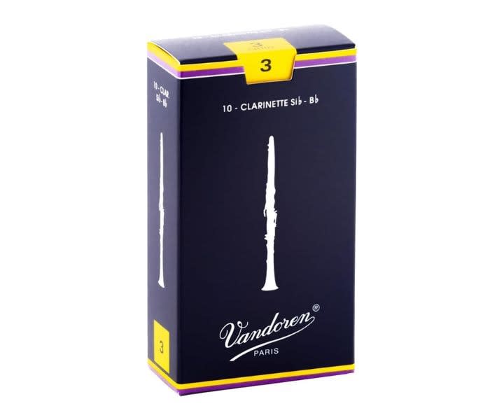 Vandoren CR103 Bb Clarinet Reeds Strength 3, Box of 10 product review