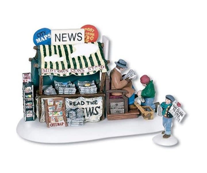 Dept 56 Christmas in the City Midtown Newsstand product review