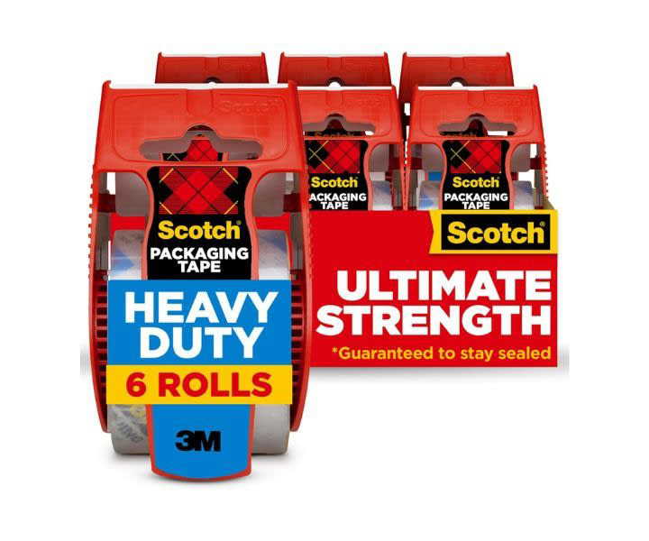 Scotch Heavy Duty Shipping and Moving Packing Tape | 1.88 in. x product review