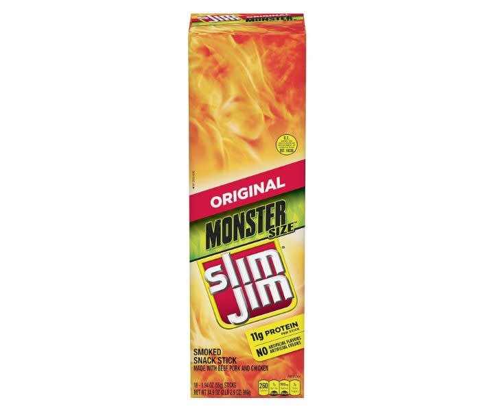 Slim Jim Monster Smoked Meat Sticks product review