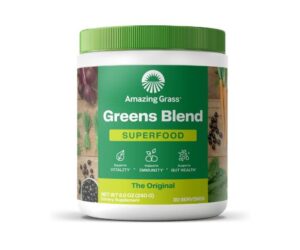 Amazing Grass Greens Blend Superfood Powder, 30 Servings: Full Review and Analysis