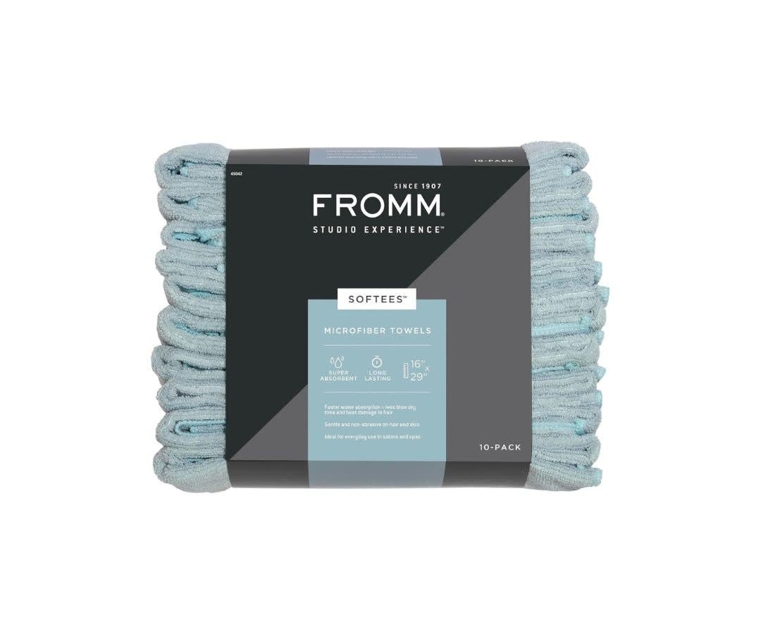 Fromm Softees Microfiber Salon Hair Towels | Barbers, Spa, Gym product review