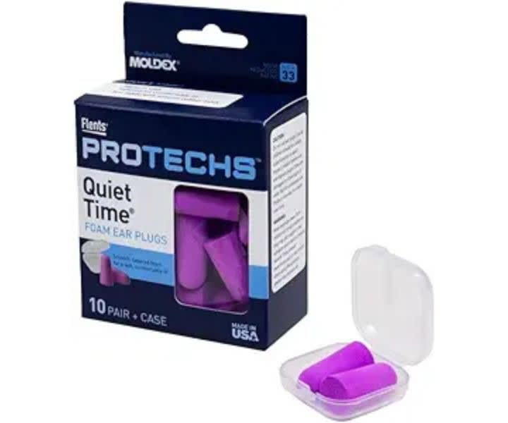 Flents Foam Ear Plugs, 10 Pair with Case for Sleeping, Snoring product review