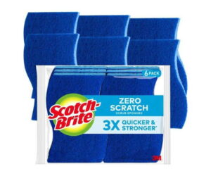 Scotch-Brite Zero Scratch Scrub Sponges 6-Pack | Non-Scratch Review: Is It Worth It?