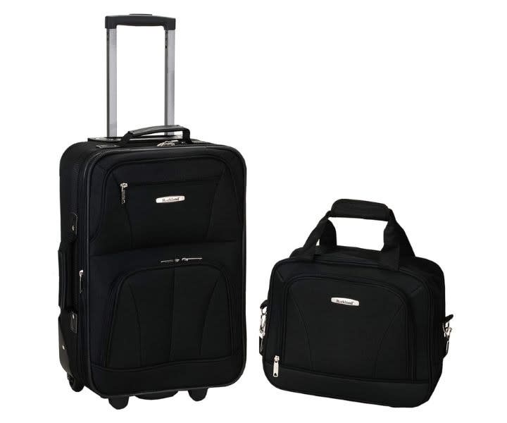 Rockland Fashion Softside Upright Luggage Set, Expandable 2-Piece product review