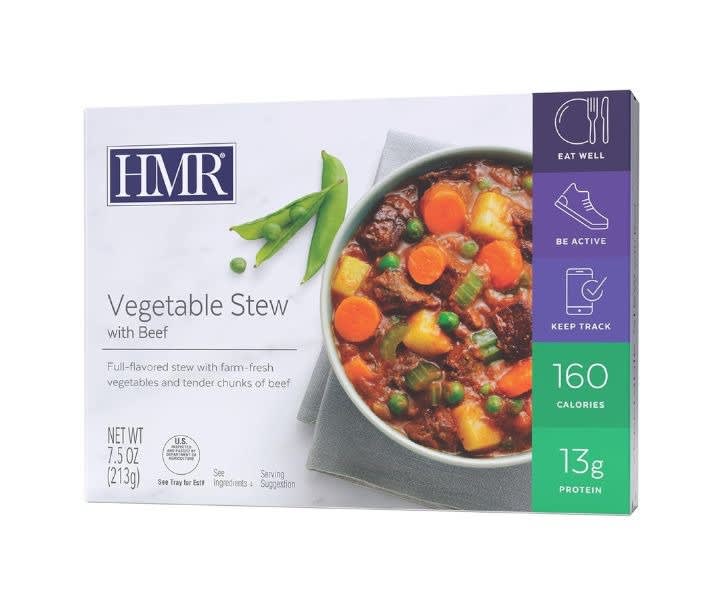 HMR Vegetable Stew with Beef, 7.5 oz, 13g Protein product review