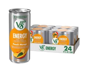 V8 +Energy Peach Mango Juice Energy Drink