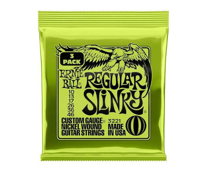 Ernie Ball Regular Slinky Electric Guitar Strings product review