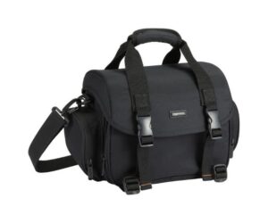 Amazon Basics Large DSLR Gadget Bag, Black with Orange Review: Is It Worth It?