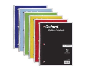 Is Oxford 6-Pack Spiral Notebooks, College Ruled Assortment Worth It? Full Review