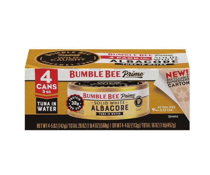 Bumble Bee Prime Solid White Albacore Tuna product review