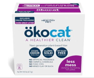 ökocat Less Mess Natural Wood Clumping Cat Litter Mini-Pellets Review: Is It Worth It?
