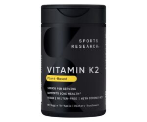 Is Sports Research Vitamin K2 MK-7 100mcg, 60 Softgels Worth It? Full Review