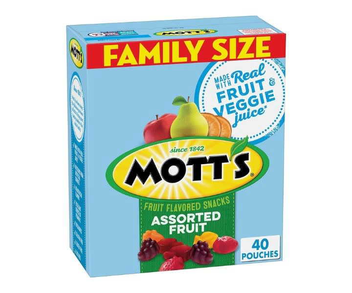 Mott's Fruit Flavored Snacks, Halloween Candy Alternative product review
