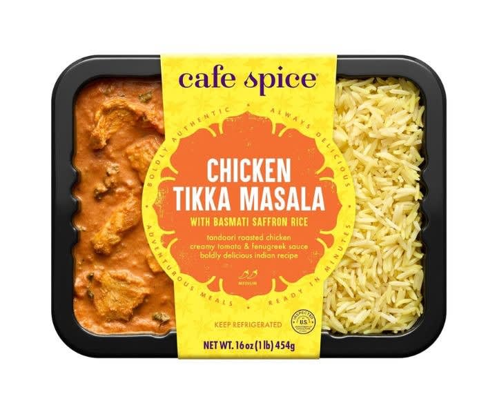 Café Spice Chicken Tikka Masala Saffron Rice, product review