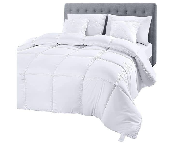 Utopia Bedding Comforter Duvet Insert, Quilted Comforter with Corner Tabs product review