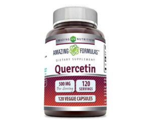 Amazing Formulas Quercetin 500mg, 120 Veggie Capsules: Full Review and Analysis