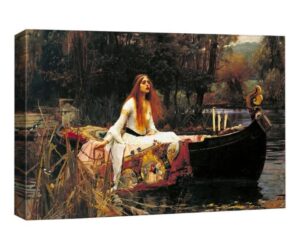 wall26 The Lady of Shalott by Waterhouse Canvas Art 24"x36" Review: Is It Worth It?