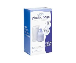 Ubbi Diaper Pail Plastic Bags, Disposable Baby Waste Bags Review: Is It Worth It?