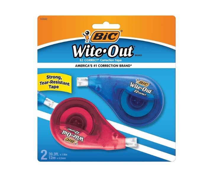 BIC Wite-Out Brand EZ Correct Correction Tape, 39.3 Feet product review