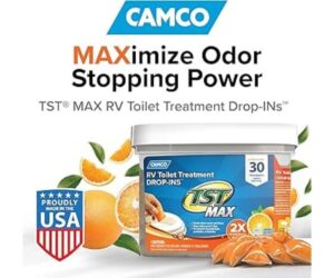 Camco MAX Camper RV Toilet Treatment Control Odors Waste Review: Is It Worth It?