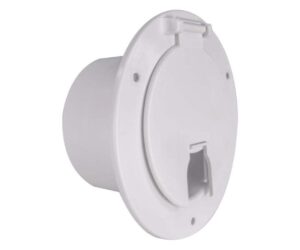 RecPro RV White Power Cord Hatch Cover | UV-Stabilized Review: Is It Worth It?