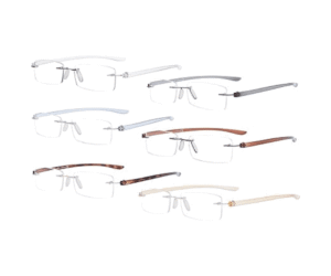 Eyekepper 6-Pack Mix Color Small Lenes Rimless Reading Glasses Review: Is It Worth It?