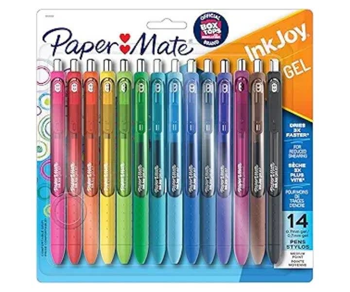 Paper Mate InkJoy Gel Pens, 14 Assorted Medium Point product review