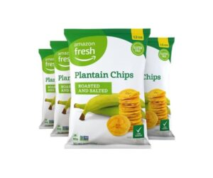 Amazon Fresh Plantain Chips, Roasted & Salted, Review: Is It Worth Buying?