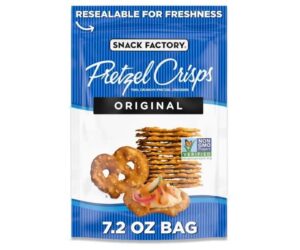 Snack Factory Pretzel Crisps - Original, Non-GMO | 7.2 oz Bag Review: Is It Worth It?