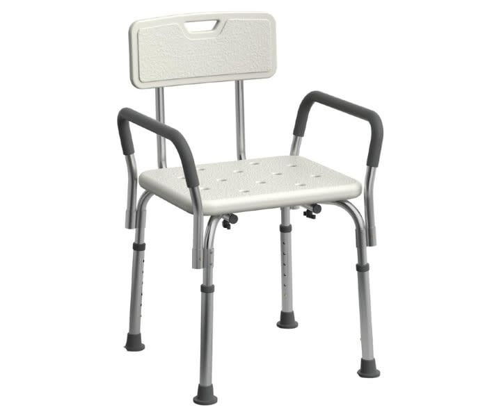 Medline Shower Chair Seat with Padded Armrests product review
