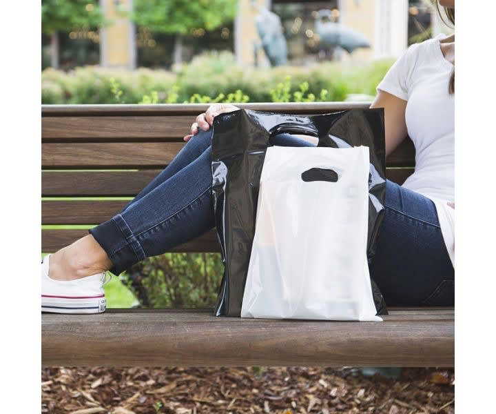 ClearBags 100ct White Handle Bags 15x18" 2.25 Mil Thick product review