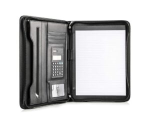 Cossini Black Superior Vegan Leather Business Portfolio Zipper: Honest Review and Buying Guide