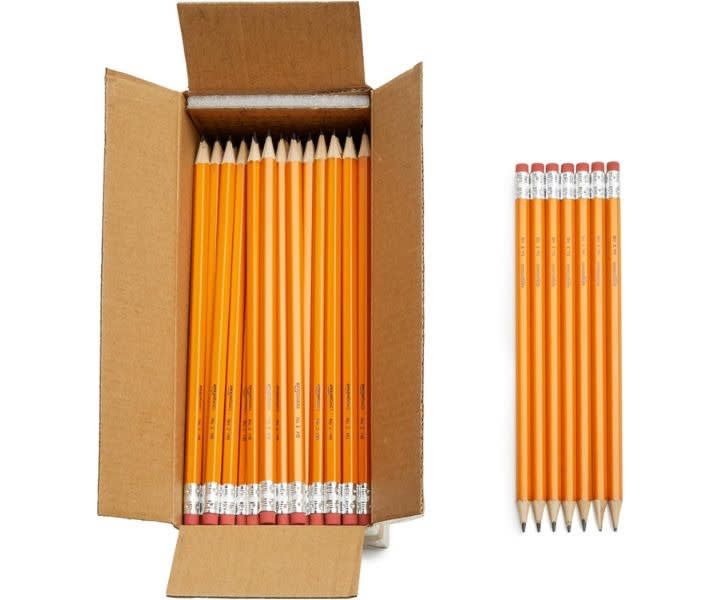 Amazon Basics #2 Wood Pencils, Pre-sharpened HB Lead, 150-Pack product review