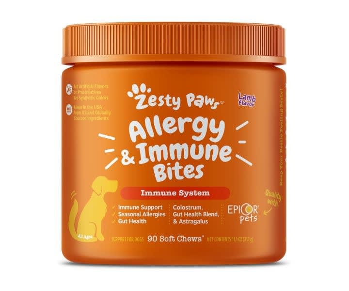 Zesty Paws Dog Allergy Relief - Anti Itch Supplement Soft Chews product review