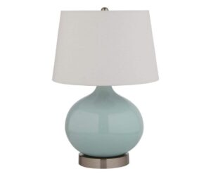 Stone & Beam Round Ceramic Table Lamp, Cyan Blue, 11x20 Review: What You Need to Know