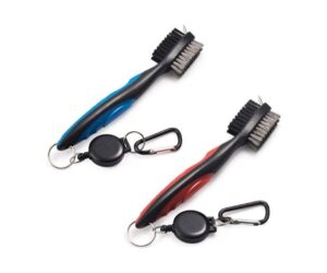 Pack of 2 Golf Club Brush Groove Cleaner with Retractable Zip-line Review: Is It Worth It?