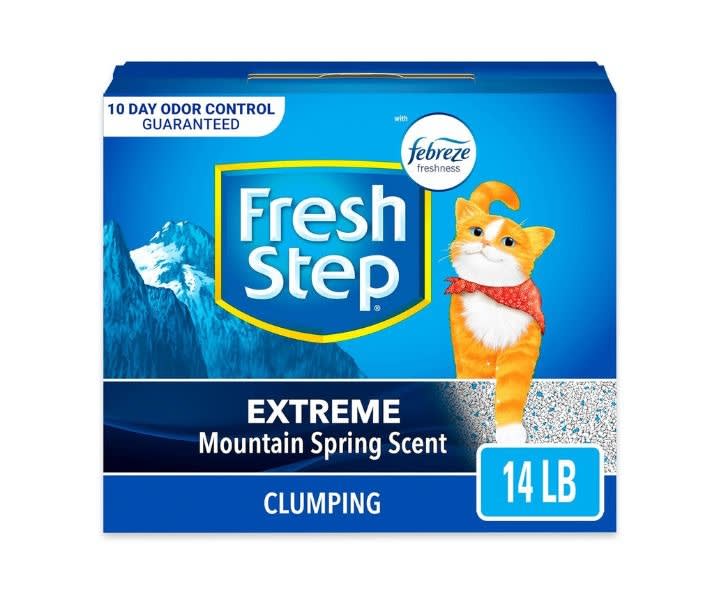Fresh Step Clumping Cat Litter, Extreme Odor Control, 14 lbs product review