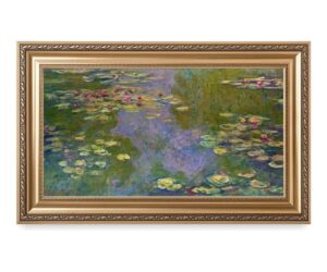 DECORARTS Water Lilies by Monet Giclee Art in Gold Frame 36x22 Review: Is It Worth It?