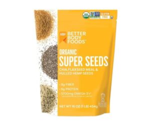 BetterBody Foods Organic Super Seeds - Chia, Flax & Hemp, Review: What You Need to Know