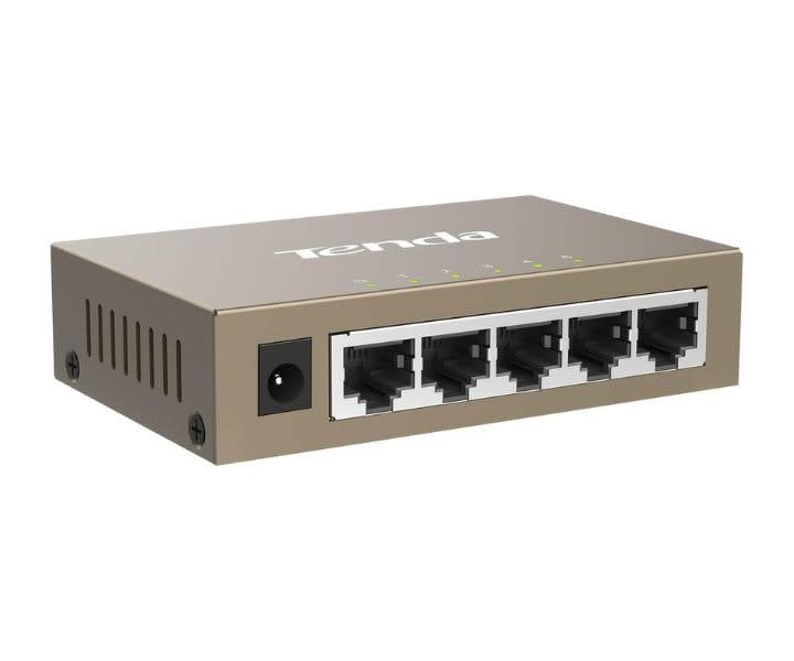Tenda TEG1005D 5-Port Gigabit Switch Unmanaged Fanless Metal product review