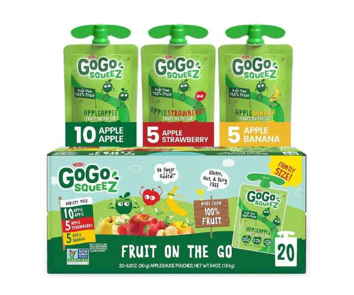 Gogo Squeez Apple Strawberry Banana product review