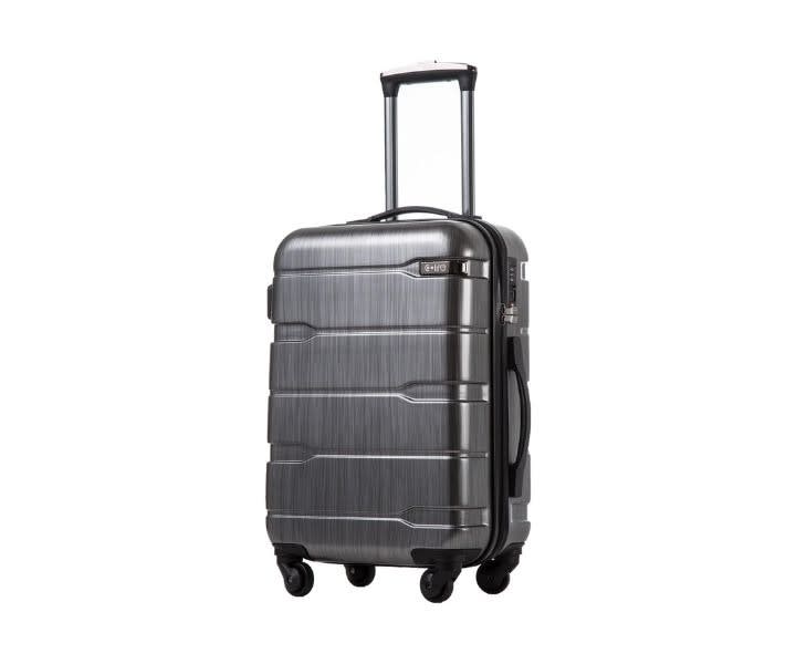 Coolife Luggage Expandable Suitcase PC+ABS Spinner product review