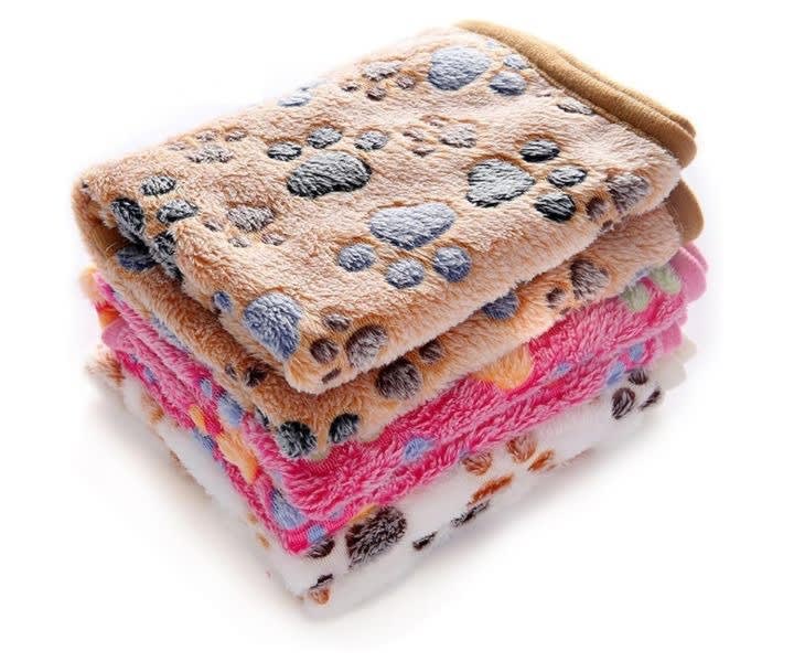3-Pack Premium Fluffy Fleece Pet Blankets, Small product review