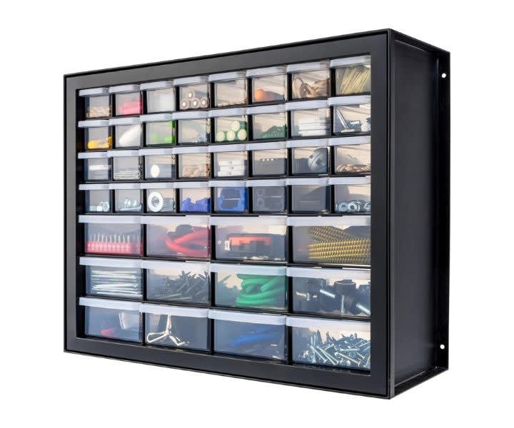 IRIS USA Screw Organizer, 44-Drawer Hardware Storage Cabinet product review