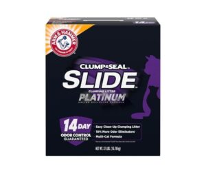 Arm & Hammer Platinum SLIDE Easy Clean, Clumping Litter Review: What You Need to Know