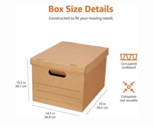 Amazon Basics Medium Cardboard Moving Boxes with Lid Review: Is It Worth It?