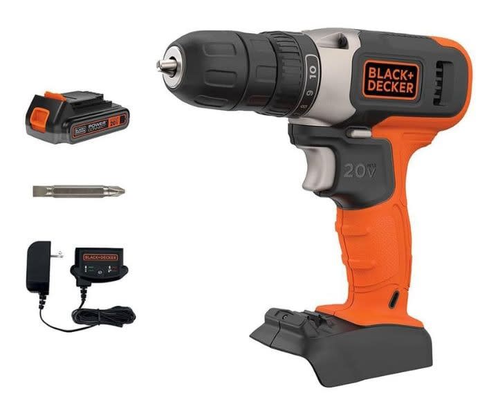 BLACK+DECKER 20V MAX Cordless Drill, Cordless product review