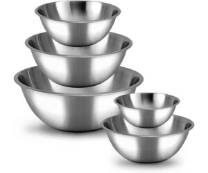 WHYSKO 5-Piece Stainless Steel Mixing Bowl Set Eco-friendly Review: Is It Worth It?