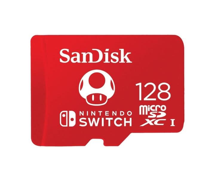 SanDisk 128GB microSDXC Card, Licensed for Nintendo Switch product review